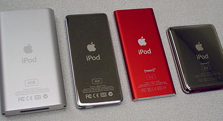 （iPod mini/1st nano/2nd nano/3rd nano）