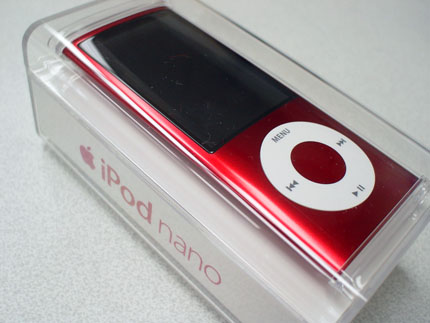 A賞：iPod nano（16GB・product RED）