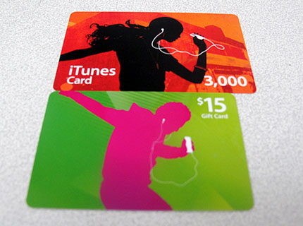 iTunes Gift Card（US）
