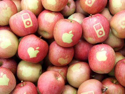 Apples Get Apple Branding