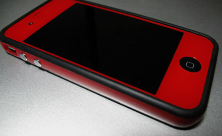 iPhone 4 RED w/Bumper