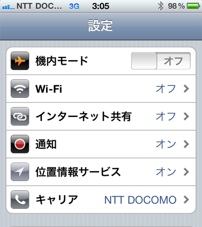 Iphone 4 Simフリー で ドコモminiuimカード を検証 Apple Noir